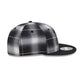 New York Mets Black and White Plaid Retro Crown 9FIFTY Snapback Hat