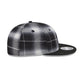 Philadelphia Phillies Black and White Plaid Retro Crown 9FIFTY Snapback Hat