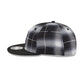 San Francisco Giants Black and White Plaid Retro Crown 9FIFTY Snapback Hat