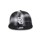 San Diego Padres Black and White Plaid Retro Crown 9FIFTY Snapback Hat