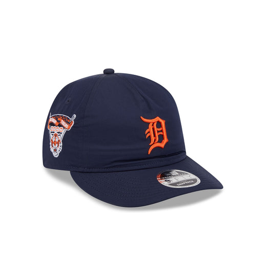 Detroit Tigers Nylon Retro Crown 9FIFTY A-Frame Snapback Hat - New Era Cap