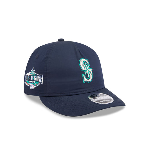 Seattle Mariners Nylon Retro Crown 9FIFTY A-Frame Snapback Hat - New Era Cap