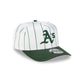 Athletics Satin Pinstripe 9FIFTY A-Frame Snapback Hat