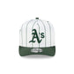Athletics Satin Pinstripe 9FIFTY A-Frame Snapback Hat