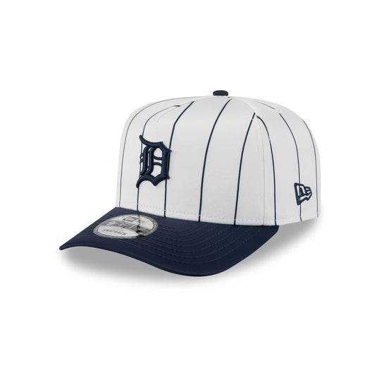 Detroit Tigers Satin Pinstripe 9FIFTY A-Frame Snapback Hat - New Era Cap