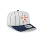 Houston Astros Satin Pinstripe 9FIFTY A-Frame Snapback Hat