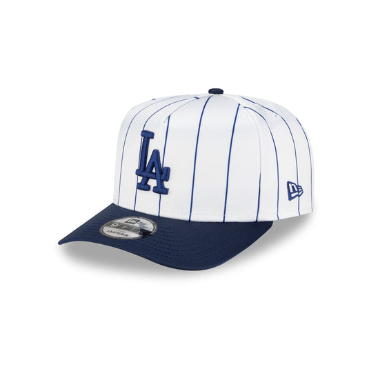 Los Angeles Dodgers Satin Pinstripe 9FIFTY A-Frame Snapback Hat - New Era Cap