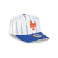 New York Mets Satin Pinstripe 9FIFTY A-Frame Snapback Hat