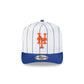 New York Mets Satin Pinstripe 9FIFTY A-Frame Snapback Hat
