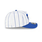 Chicago Cubs Satin Pinstripe 9FIFTY A-Frame Snapback Hat