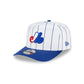 Montreal Expos Satin Pinstripe 9FIFTY A-Frame Snapback Hat