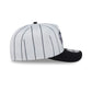 Brooklyn Nets Satin Pinstripe 9FIFTY A-Frame Snapback Hat