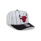 Chicago Bulls Satin Pinstripe 9FIFTY A-Frame Snapback Hat