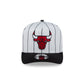 Chicago Bulls Satin Pinstripe 9FIFTY A-Frame Snapback Hat