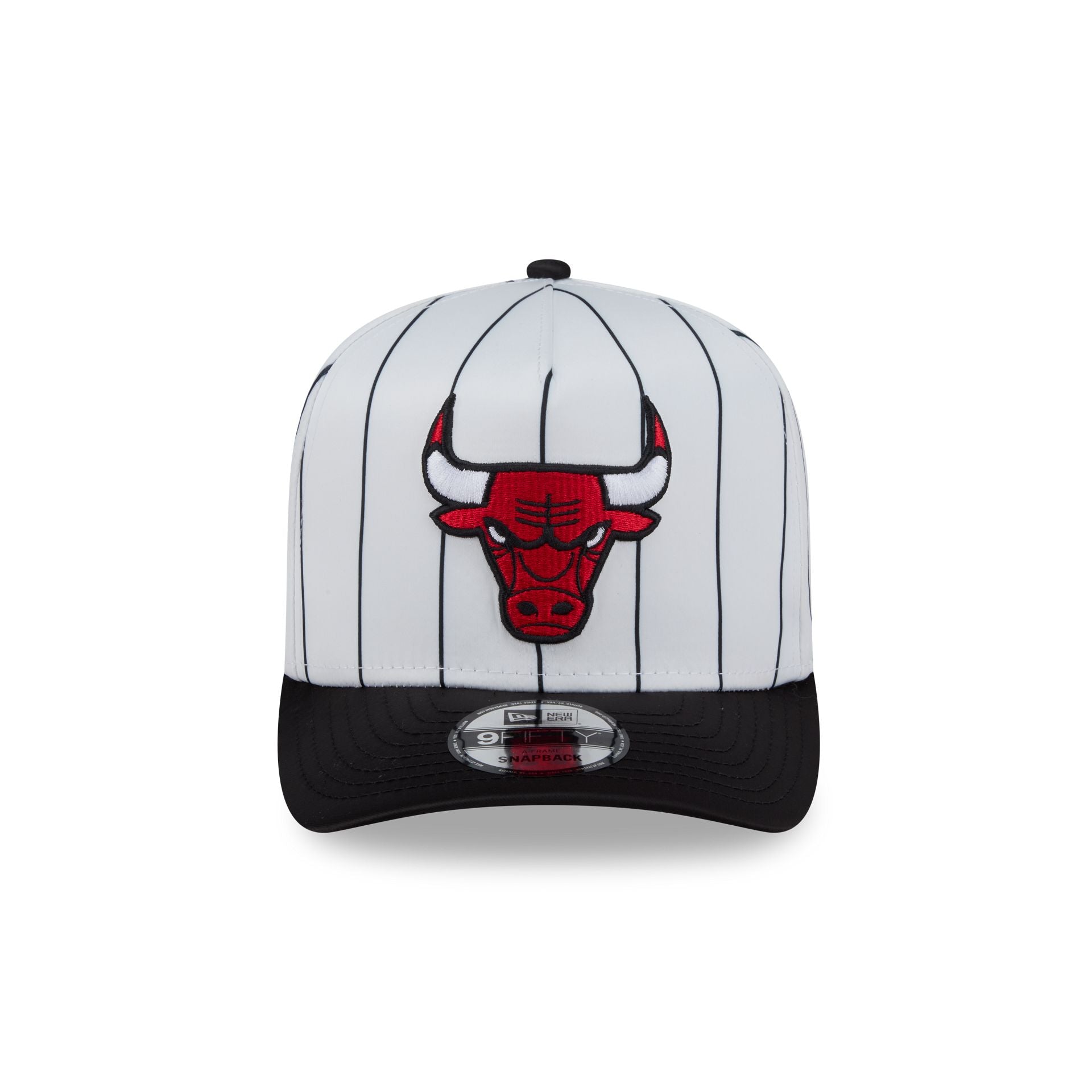 Chicago Bulls Satin Pinstripe 9FIFTY A-Frame Snapback Hat