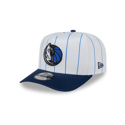 Dallas Mavericks Satin Pinstripe 9FIFTY A-Frame Snapback Hat - New Era Cap
