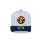 Denver Nuggets Satin Pinstripe 9FIFTY A-Frame Snapback Hat