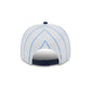 Denver Nuggets Satin Pinstripe 9FIFTY A-Frame Snapback Hat