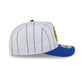 Golden State Warriors Satin Pinstripe 9FIFTY A-Frame Snapback Hat