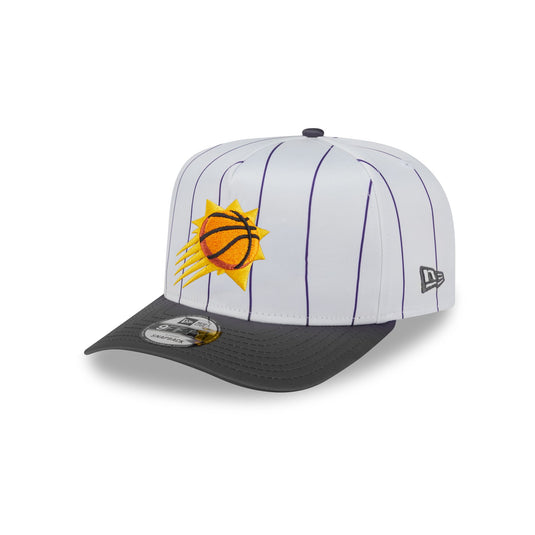 Phoenix Suns Satin Pinstripe 9FIFTY A-Frame Snapback Hat - New Era Cap