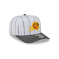 Phoenix Suns Satin Pinstripe 9FIFTY A-Frame Snapback Hat
