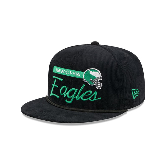 Philadelphia Eagles Corduroy Rope 9FIFTY Snapback Hat - New Era Cap