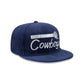 Dallas Cowboys Corduroy Rope 9FIFTY Snapback Hat
