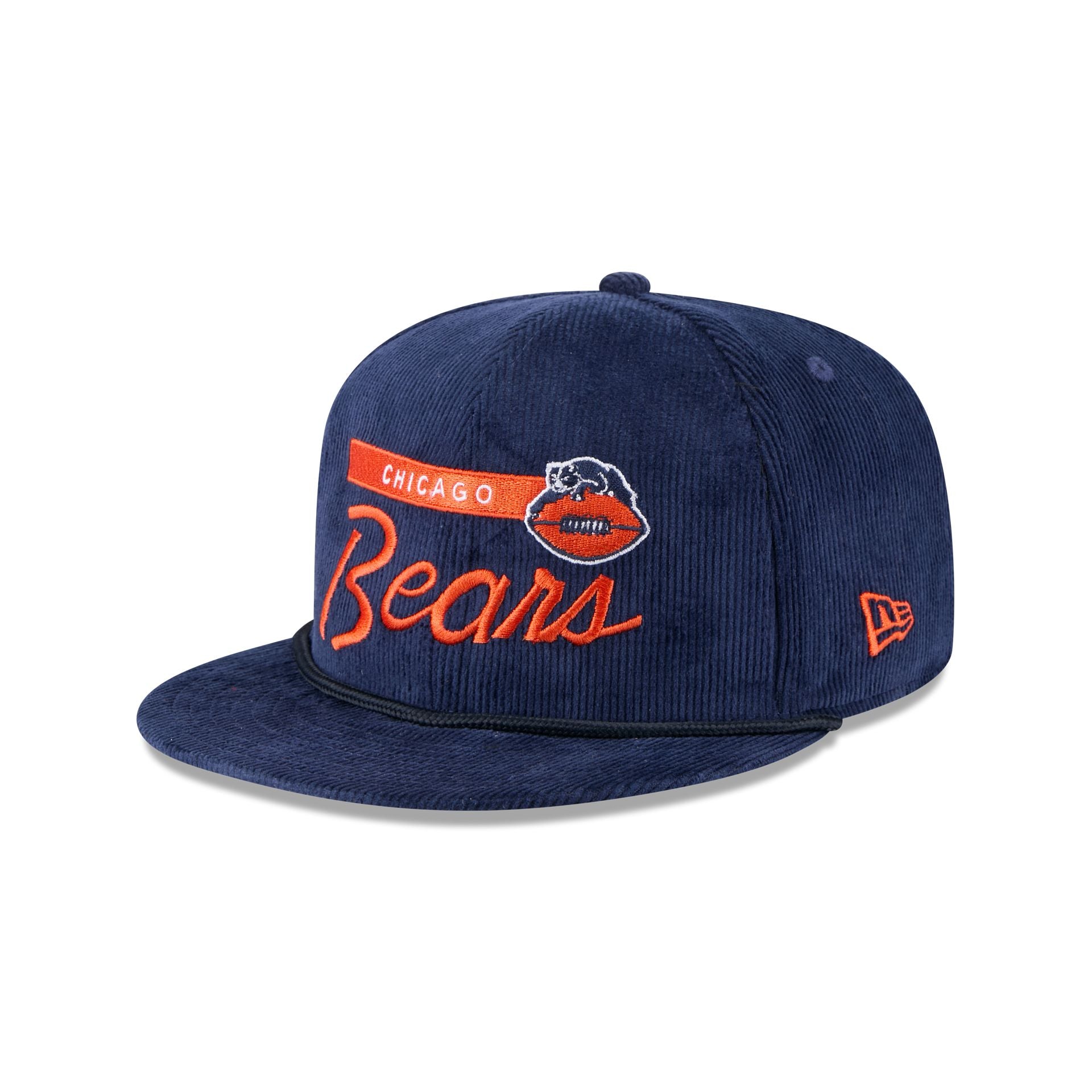 Chicago Bears Corduroy Rope 9FIFTY Snapback Hat