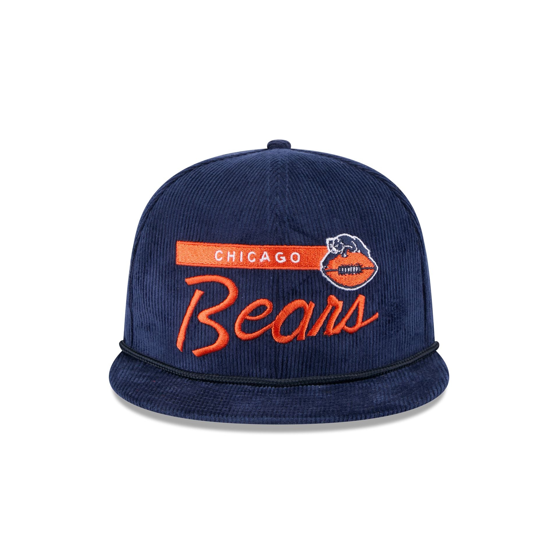 Chicago Bears Corduroy Rope 9FIFTY Snapback Hat