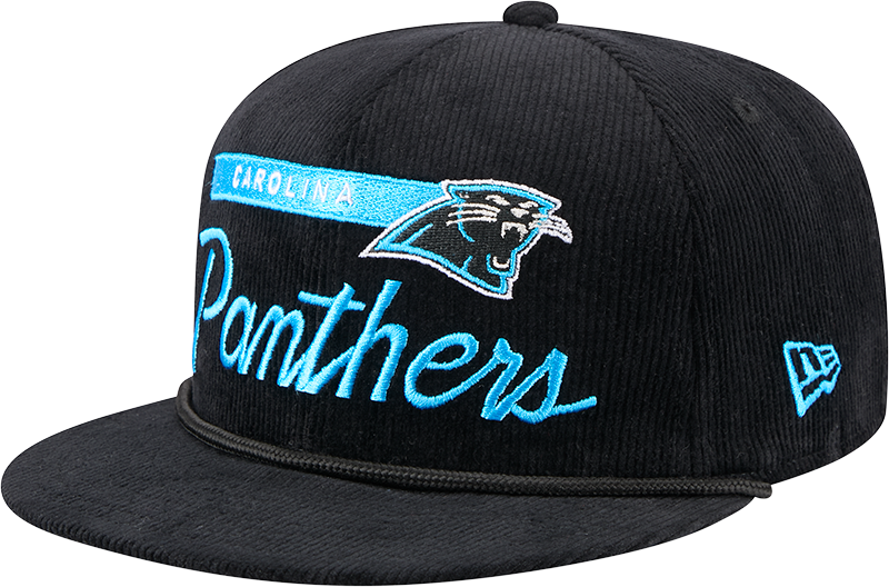 Carolina Panthers Corduroy Rope 9FIFTY Snapback Hat