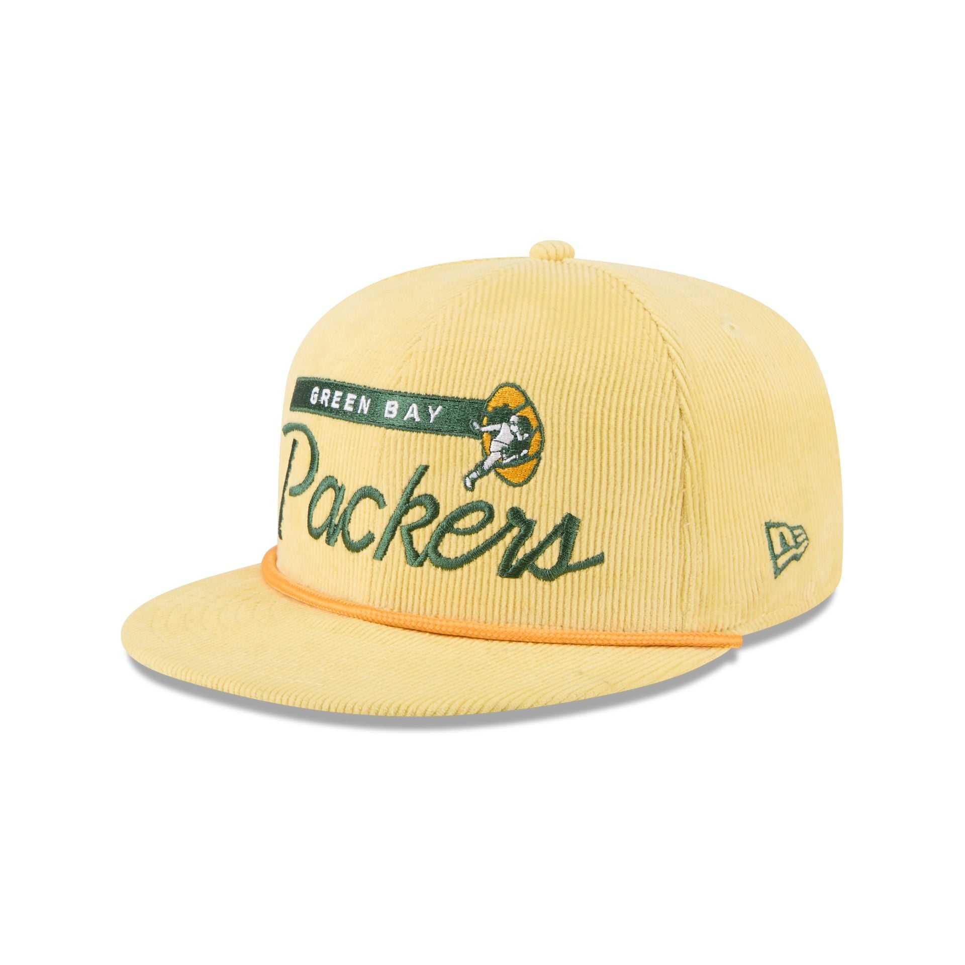 Green Bay Packers Corduroy Rope 9FIFTY Snapback Hat
