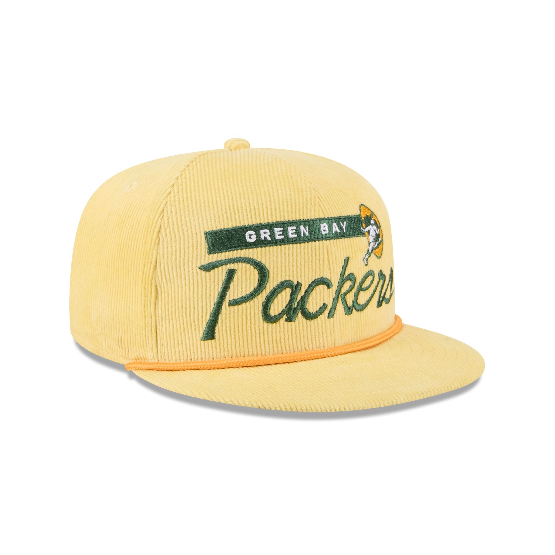 Green Bay Packers Corduroy Rope 9FIFTY Snapback Hat