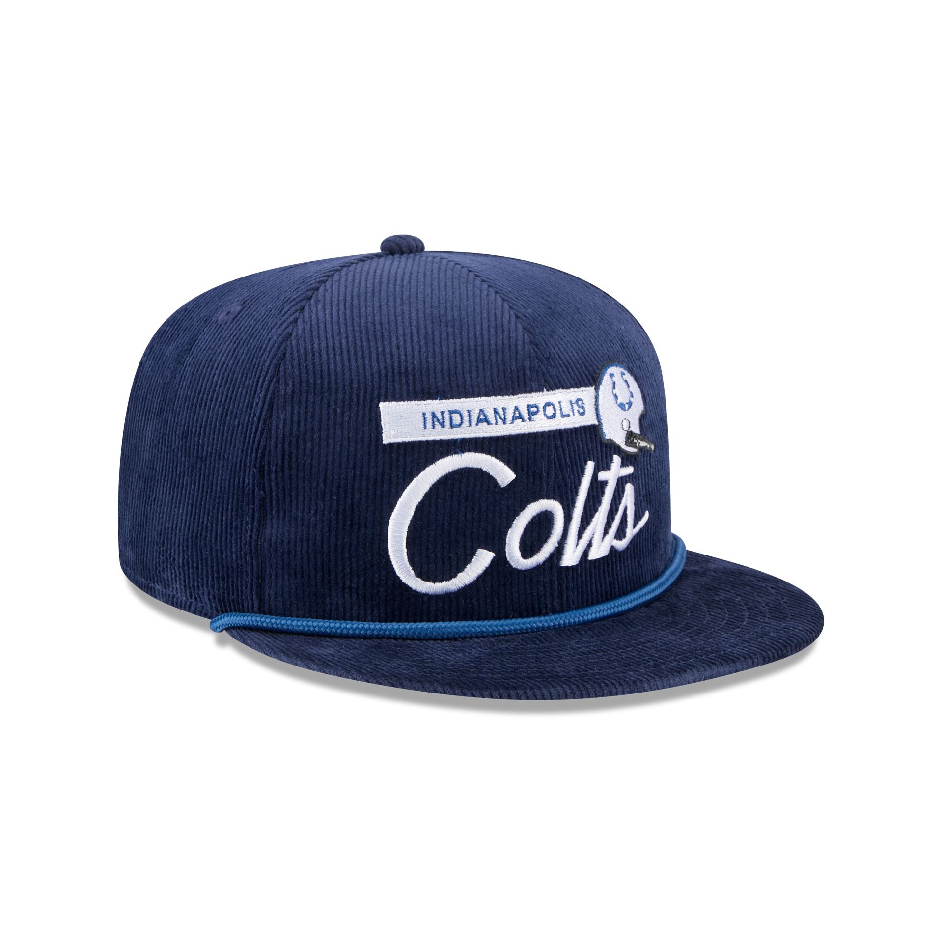 Indianapolis Colts Corduroy Rope 9FIFTY Snapback Hat