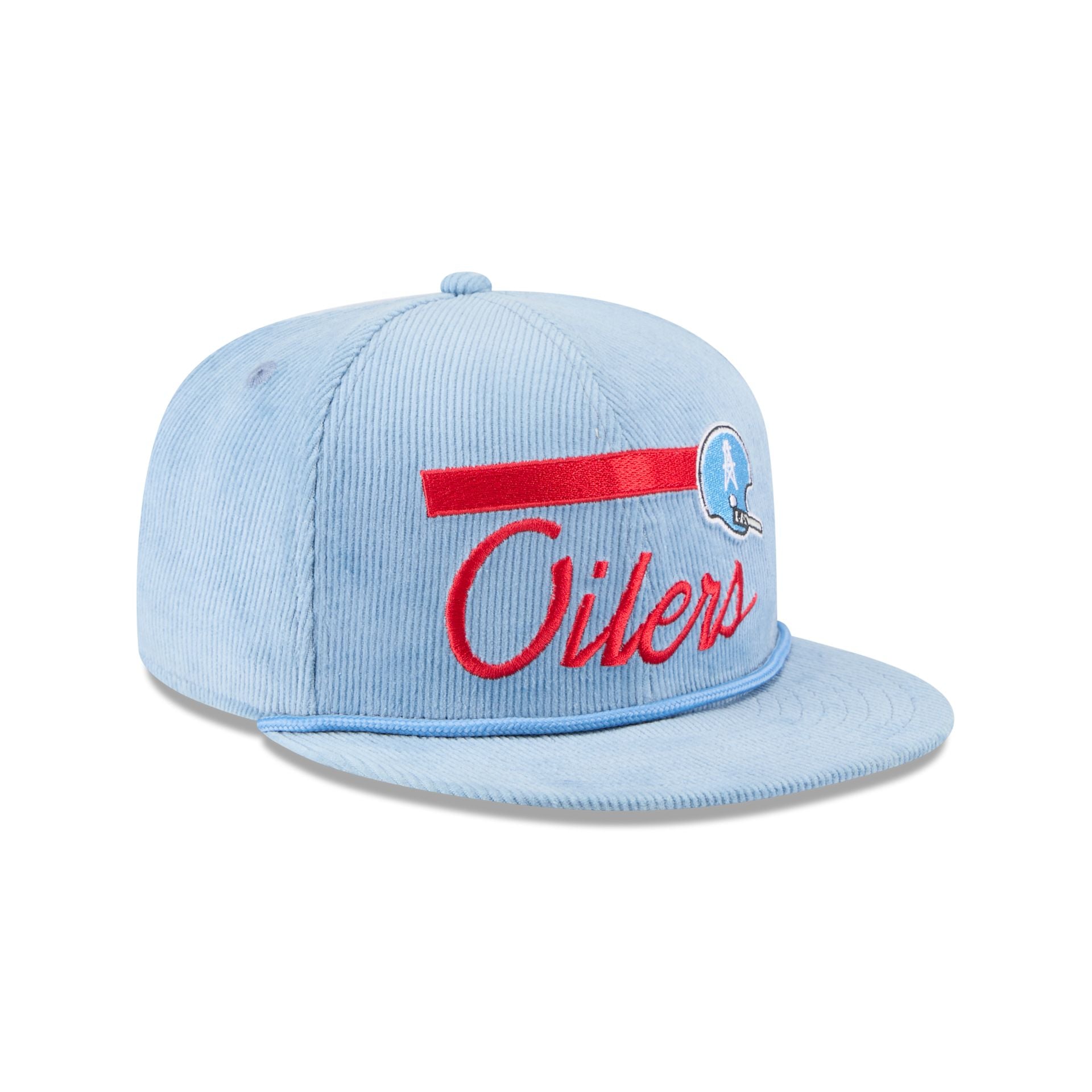 Oilers Corduroy Rope 9FIFTY Snapback Hat