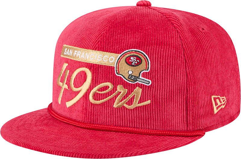 San Francisco 49ers Corduroy Rope 9FIFTY Snapback Hat