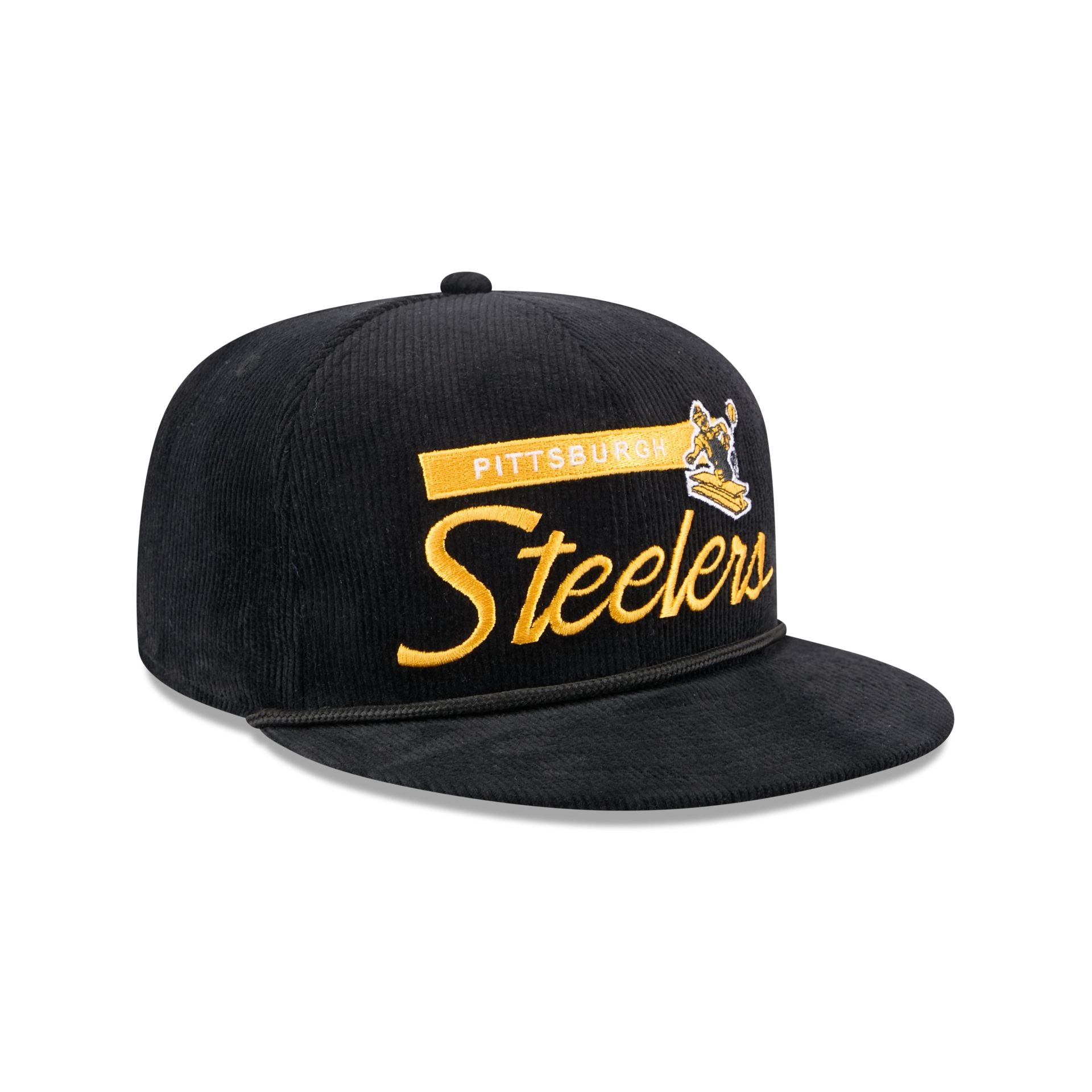 Pittsburgh Steelers Corduroy Rope 9FIFTY Snapback Hat