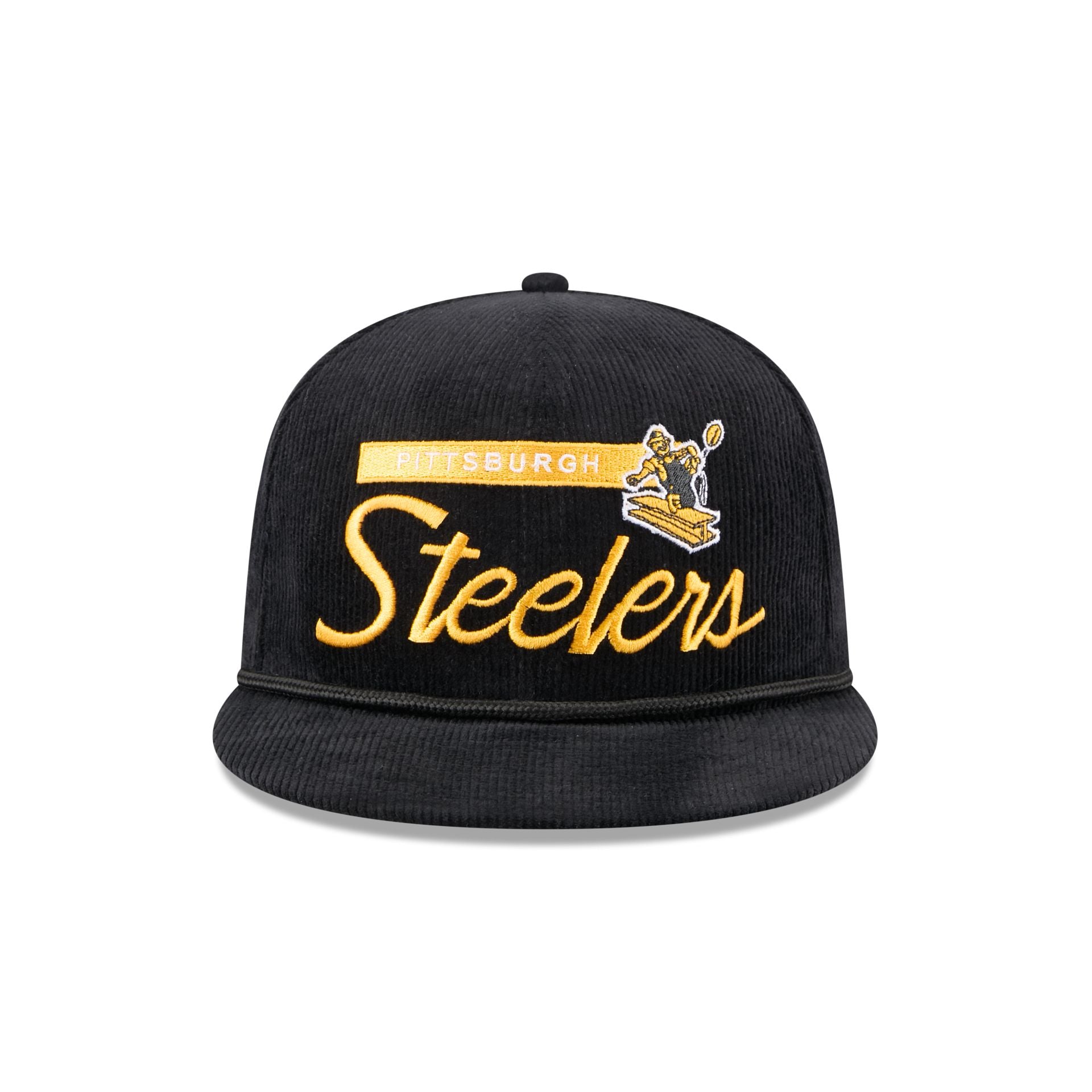 Pittsburgh Steelers Corduroy Rope 9FIFTY Snapback Hat