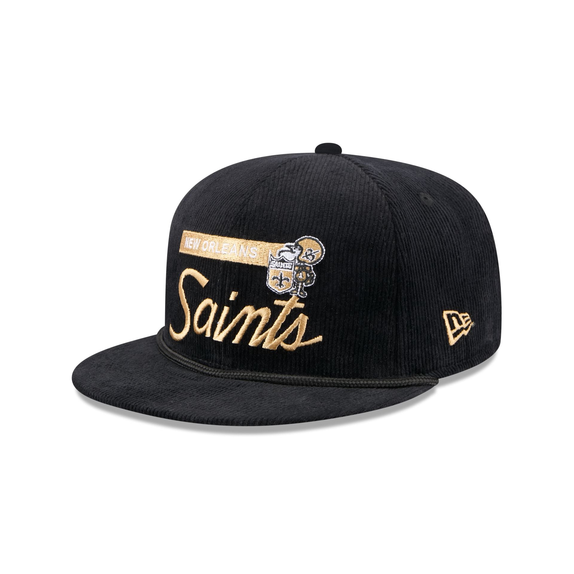 New Orleans Saints Corduroy Rope 9FIFTY Snapback Hat
