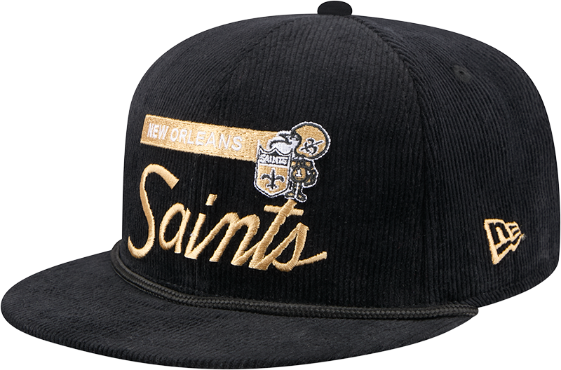 New Orleans Saints Corduroy Rope 9FIFTY Snapback Hat