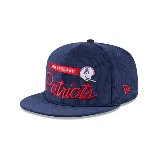 New England Patriots Corduroy Rope 9FIFTY Snapback Hat - New Era Cap