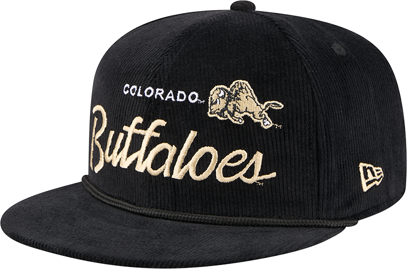 Colorado Buffaloes College Vault Corduroy Rope 9FIFTY Snapback Hat