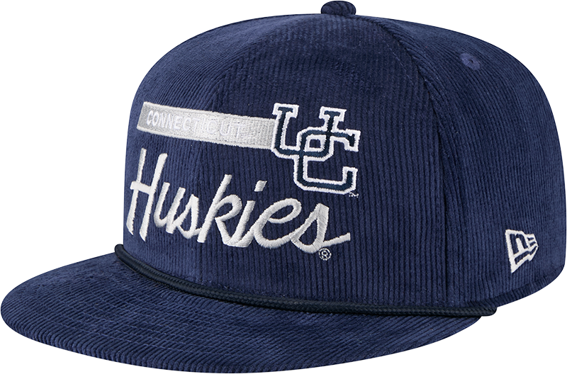 Connecticut Huskies College Vault Corduroy Rope 9FIFTY Snapback Hat