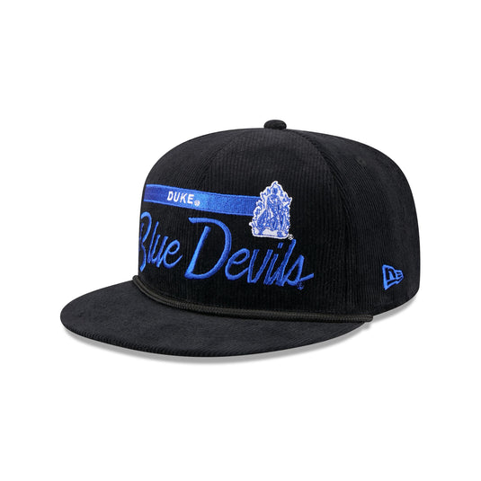 Duke Blue Devils College Vault Corduroy Rope 9FIFTY Snapback Hat - New Era Cap