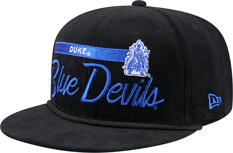 Duke Blue Devils College Vault Corduroy Rope 9FIFTY Snapback Hat