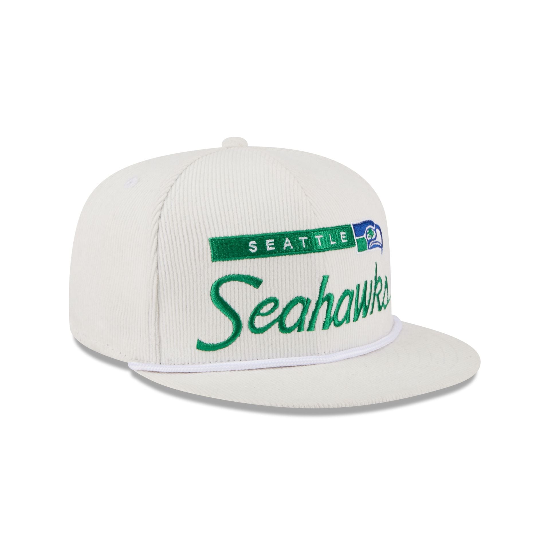 Seattle Seahawks Corduroy Rope 9FIFTY Snapback Hat
