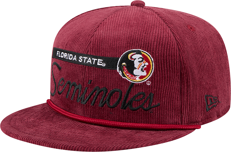 Florida State Seminoles College Vault Corduroy Rope 9FIFTY Snapback Hat