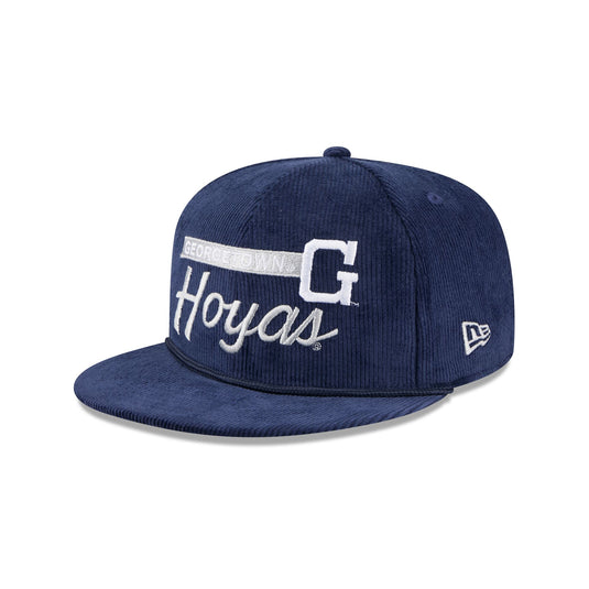 Georgetown Hoyas College Vault Corduroy Rope 9FIFTY Snapback Hat - New Era Cap