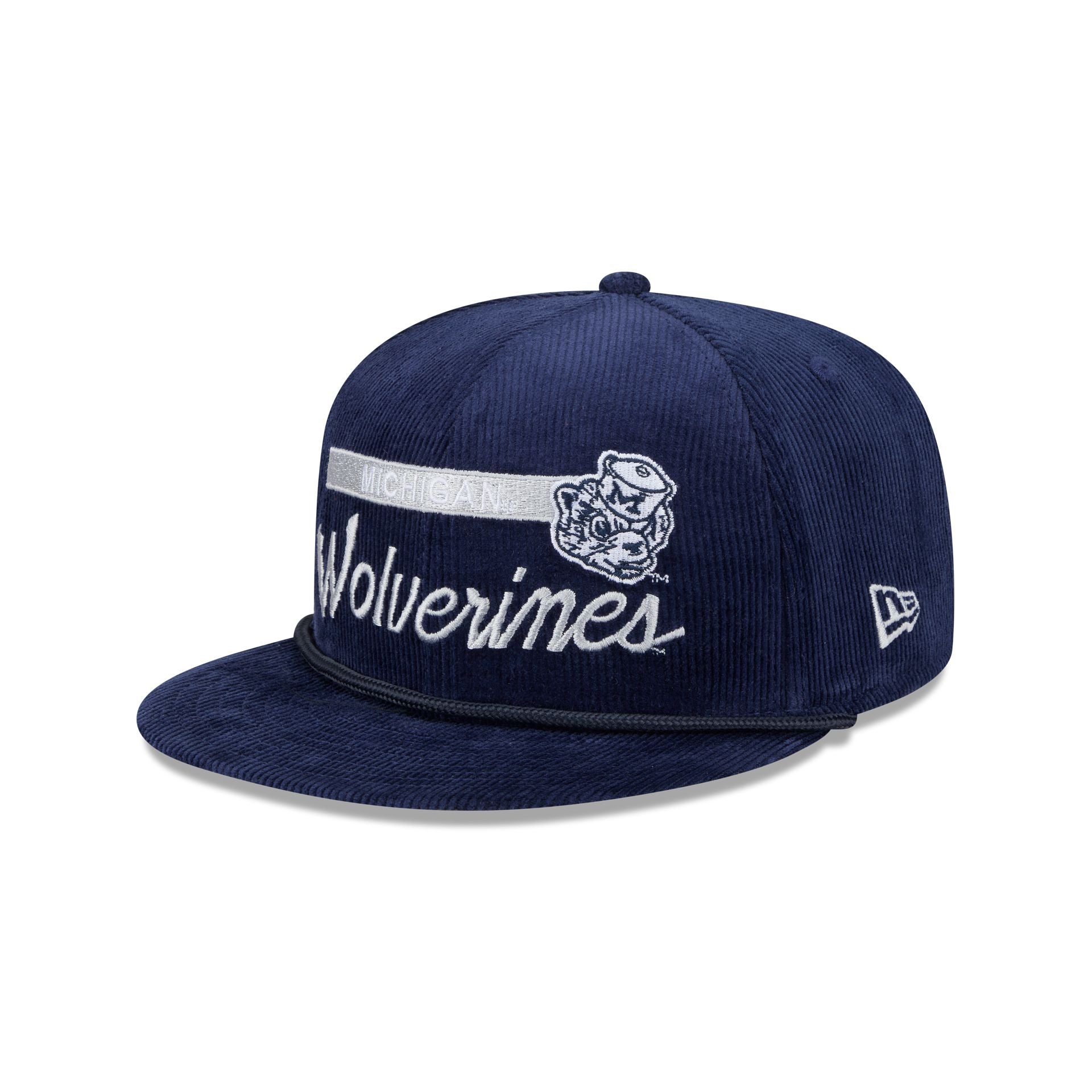 Michigan Wolverines College Vault Corduroy Rope 9FIFTY Snapback Hat