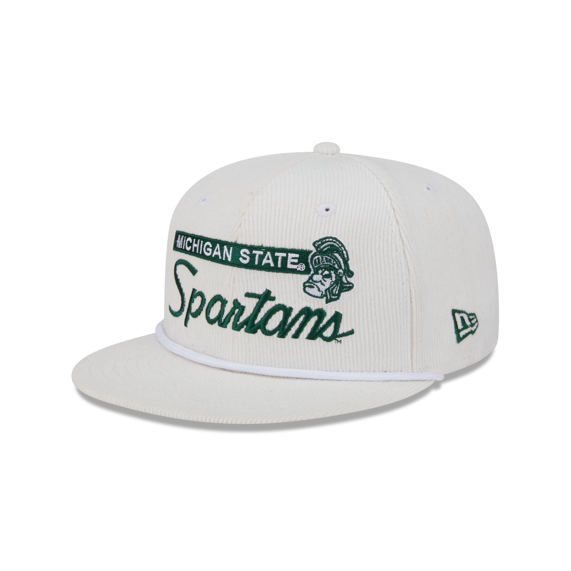 Michigan State Spartans College Vault Corduroy Rope 9FIFTY Snapback Hat