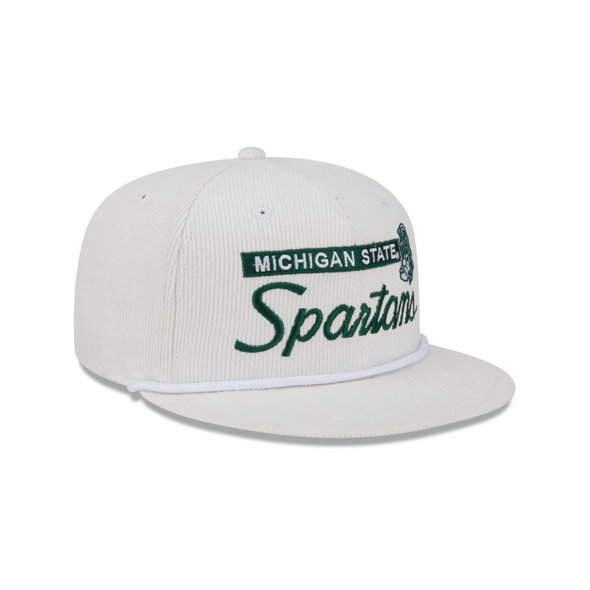 Michigan State Spartans College Vault Corduroy Rope 9FIFTY Snapback Hat